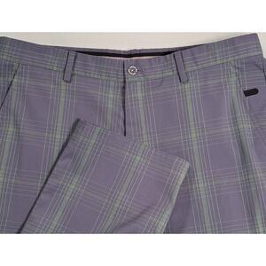 Mizuno SAMPLE Pro Collection Golf Trouser Pants Men's 34x33 Plaid DadCore